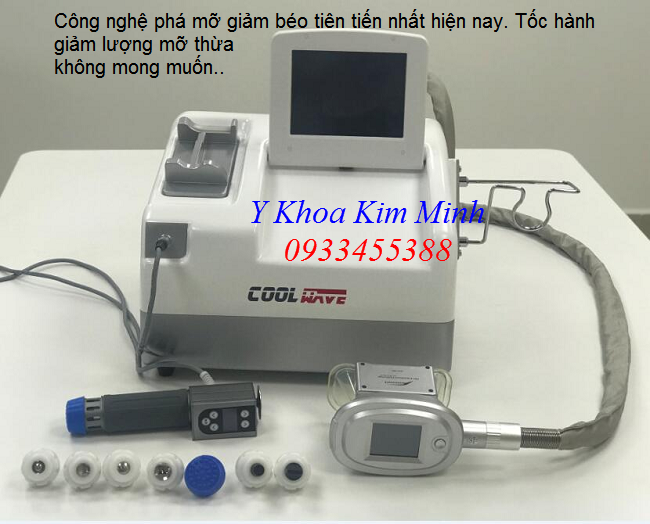 Máy giảm béo quangđông lạnh Cryolipolysis Coolwave - Y khoa Kim Minh Coolwave, máy phá mỡ giảm béo siêu nhanh bằng quang đông lạnh Cryolipolysis - Y Khoa Kim Minh 0933455388