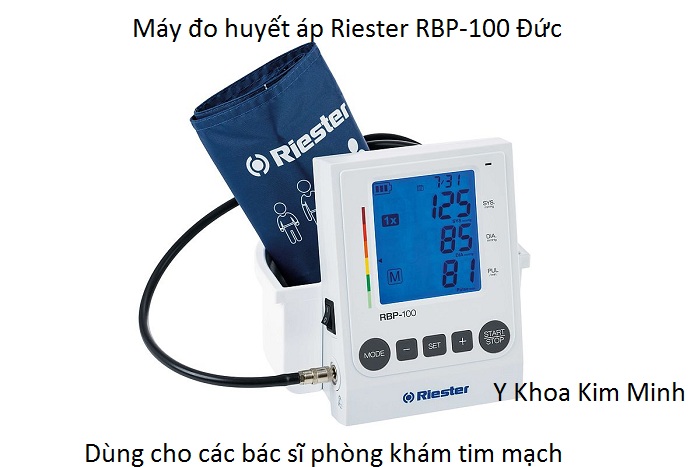 Máy huyết áp RBP-100 Riester Đức chuyên dùng cho phòng khám bác sĩ tim mạch - Y Khoa Kim Minh