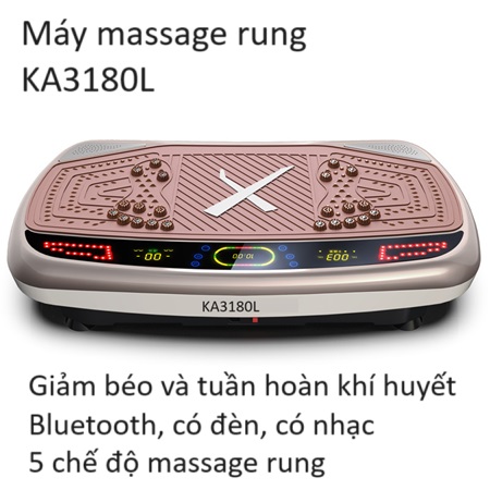 Máy massage rung giảm béo cỡ lớn KA3180L dùng giảm béo và trẻ hóa da