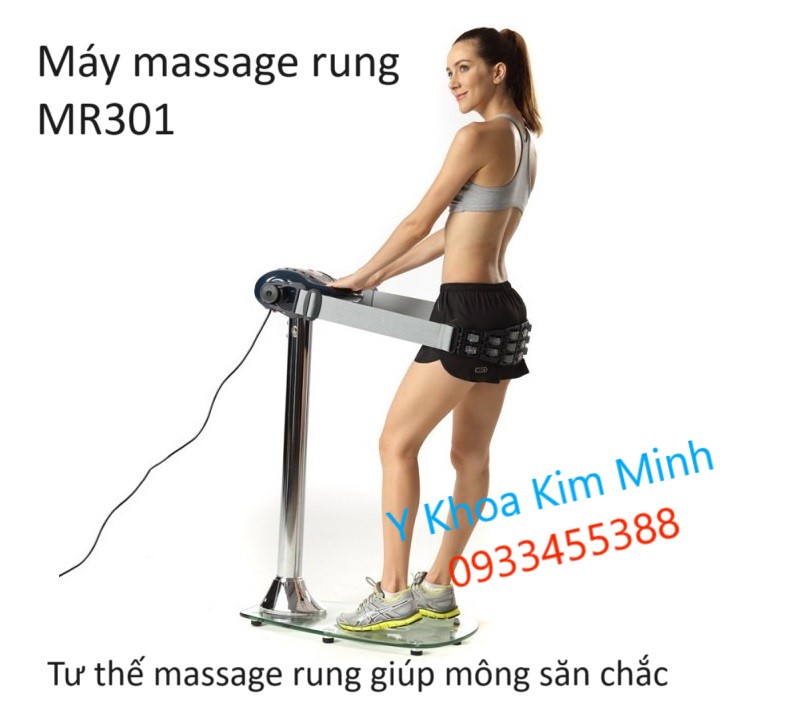 Máy massage rung đứng chuyên dùng giảm béo body, giảm béo bụng