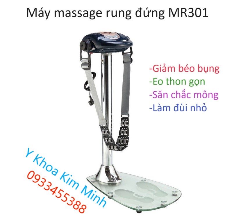 Máy massage rung đứng giảm béo bụng MR301 bán ở Tp.HCM