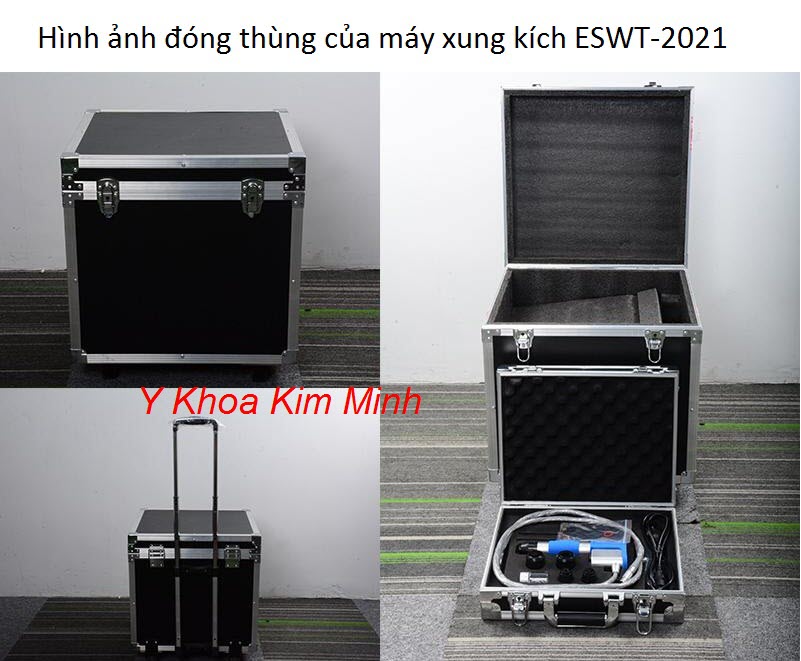 Hình ảnh thực tế của máy shockwave ESWT-2021 bán tại Y Khoa Kim Minh