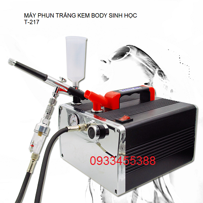 Máy Tanning phun kem tắm trắng Body T-217 bán tại Y khoa Kim Minh 0933455388