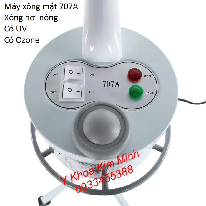 Máy xông nóng 1 cần có UV tiệt trùng Ozone
