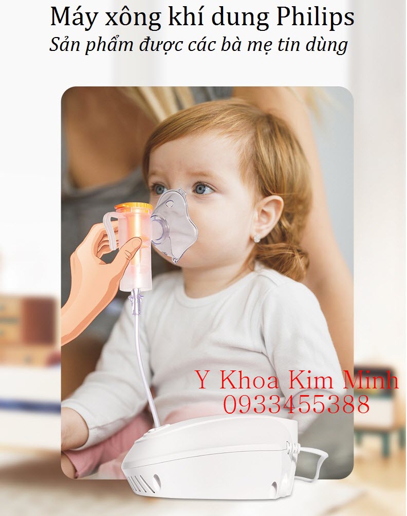 Máy xông mũi họng cho trẻ em Philips bán ở Tp.HCM