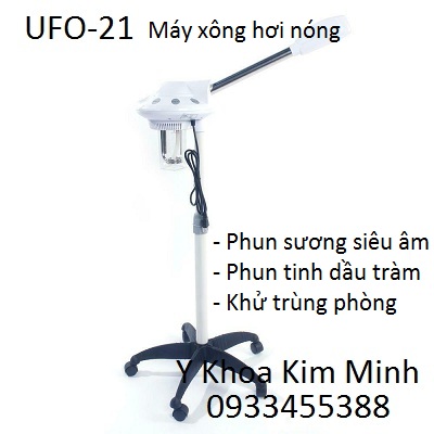 Máy phun hơi nóng kết hợp tinh dầu tràm khử trùng phòng, nhà cửa gia đình UFO-21 - Y khoa Kim Minh