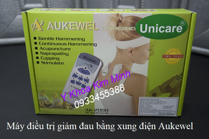 Máy xung điện Aukewel AK2000 Dr Treatment công nghệ Đức - Y Khoa Kim Minh