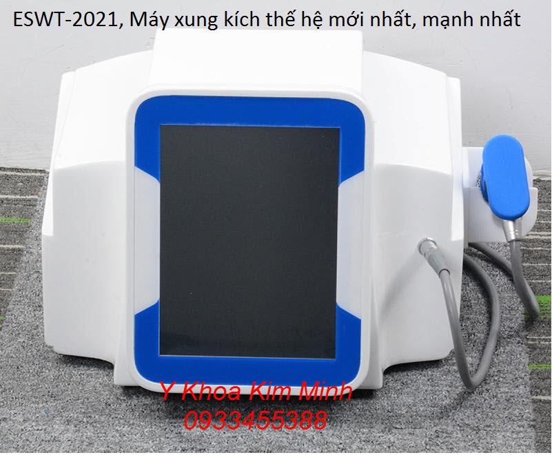 ESWT-2021 là một thiết bị trị liệu giảm đau cơ xương khớp, thần kinh, máy xung kích mạnh nhất hiện nay