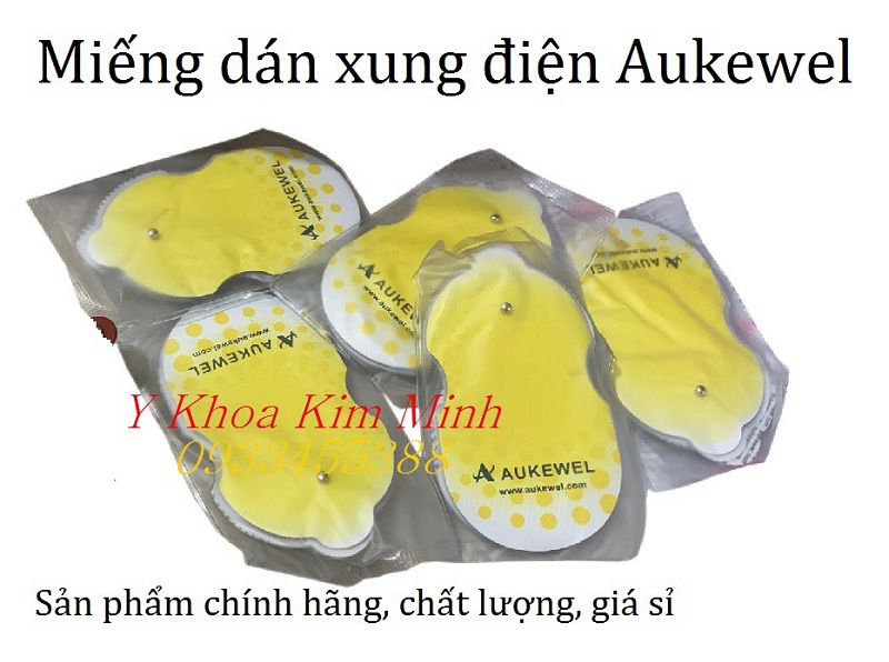 Miếng dán máy xung điện Aukewel chính hãng bán ở Y Khoa Kim Minh
