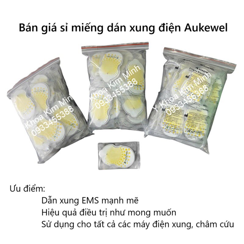 Miếng dán điện xung Aukewel giá sỉ cung cấp bởi Y Khoa Kim Minh