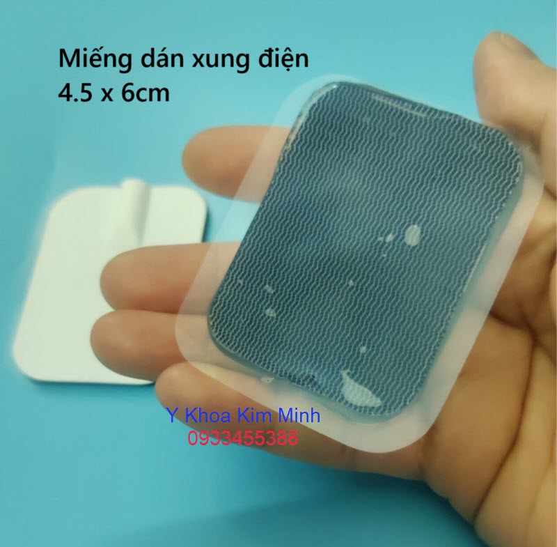 Miếng dán xung điện trị liệu 4.5 x 6cm