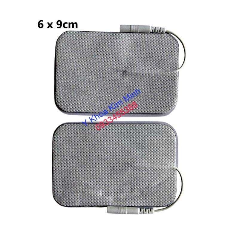 Miếng dán xung điện lớn 6 x 9cm dùng cho máy châm cứu