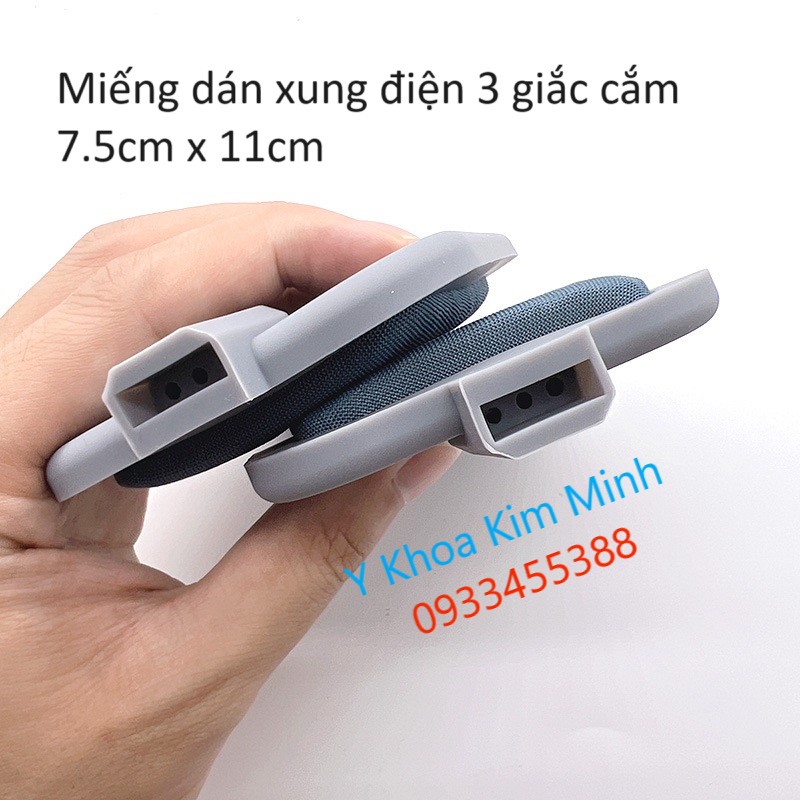 Miếng dán xung điện thấm nước làm nóng 3 giắc cắm bán ở Y khoa Kim Minh