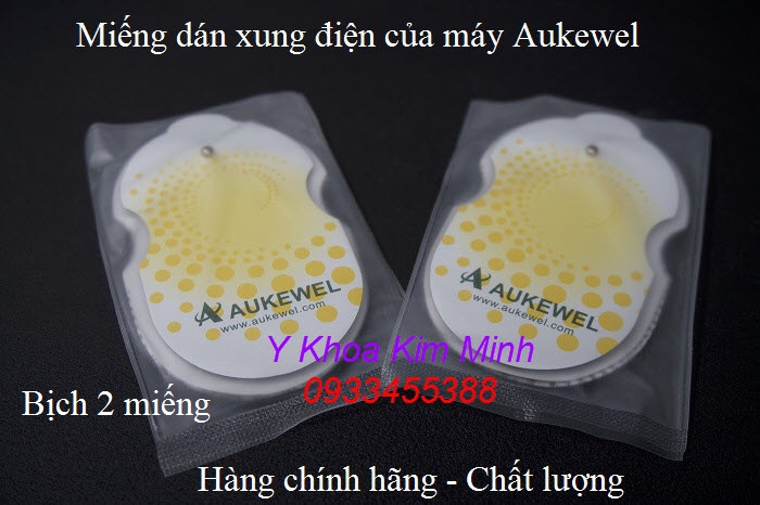 Miếng dán xung điện của máy massage Aukewel VIP - Y Khoa Kim Minh