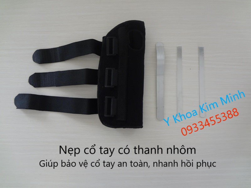 Nẹp cổ tay y tế có thanh nhôm bán ở Tp.HCM