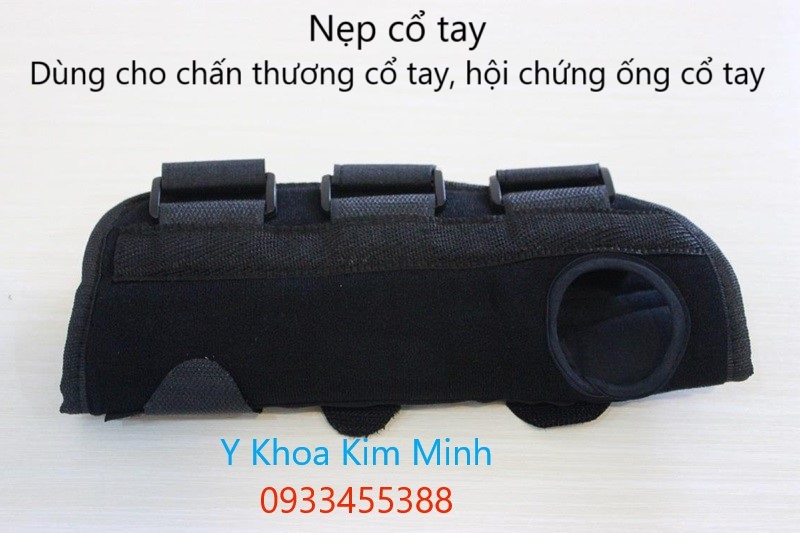 Nẹp cổ tay dùng cho người bị gay cổ tay, bong gan cổ tay, trật khớp cổ tay, hội chứng ống cổ tay