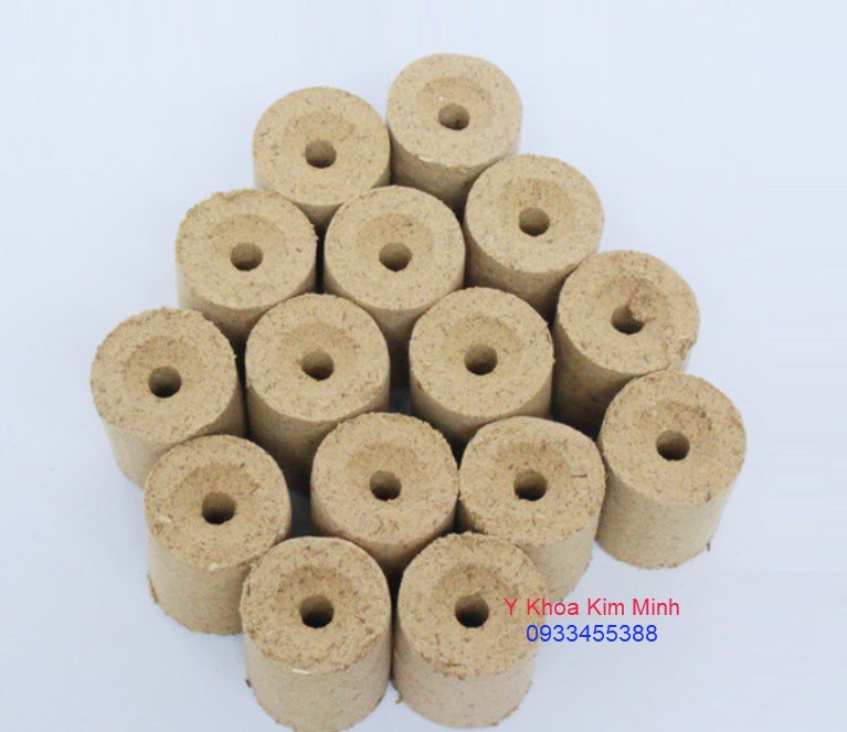 Ngải cứu viên ngắn có lỗ kích thước 33 x 40mm