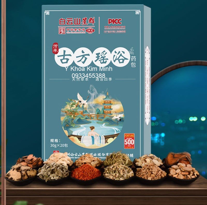 Ngâm chân thảo dược thuốc bắc giải cảm lạnh, giảm nóng sốt do thời tiết