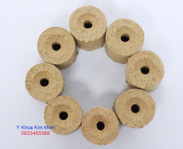 Nhang ngải cứu đông y ngắn có lỗ