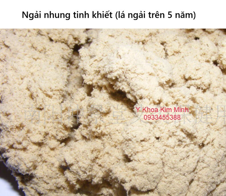 Nhang ngải cứu làm từ ngải nhung tinh khiết tỷ lệ 50:1 có chứa nhiều tinh dầu