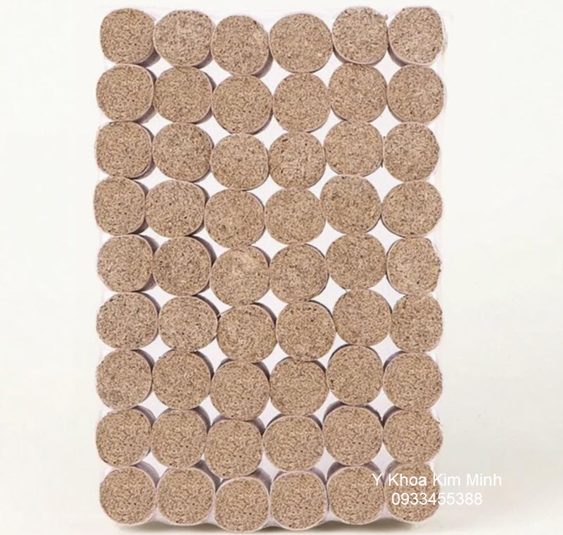 Nhang ngải cứu quấn giấy dâu tằm block 54 viên điếu ngắn