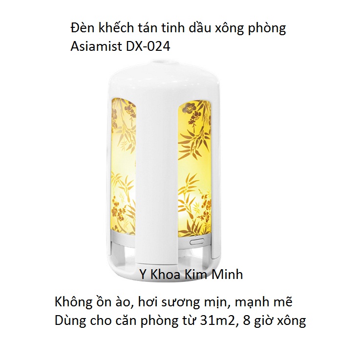 Máy khếch tán tinh dầu xông phòng cao cấp Asiamist chuyên dùng cho spa - Y khoa Kim Minh