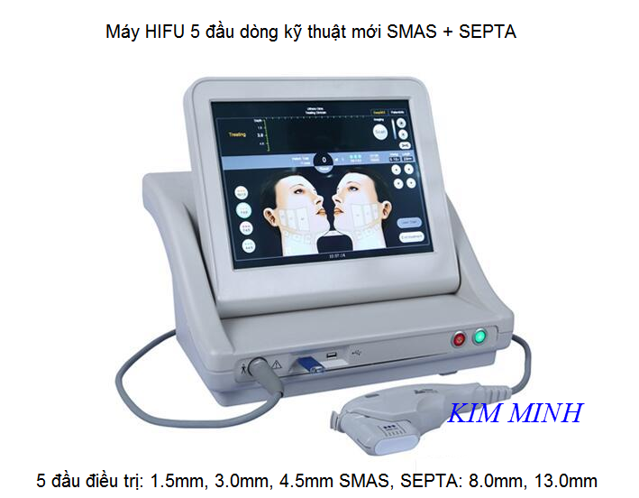 Nơi bán máy HIFU 5 đầu cao cấp công nghệ SMAS và SEPTA - Y Khoa Kim Minh
