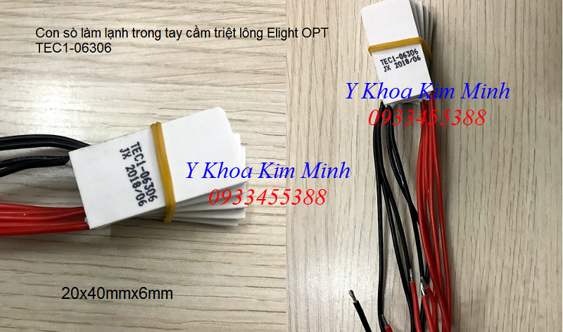 So lam lanh trong tay cam may triet long OPT Elight TEC1-06306 - Y Khoa Kim Minh 0933455388