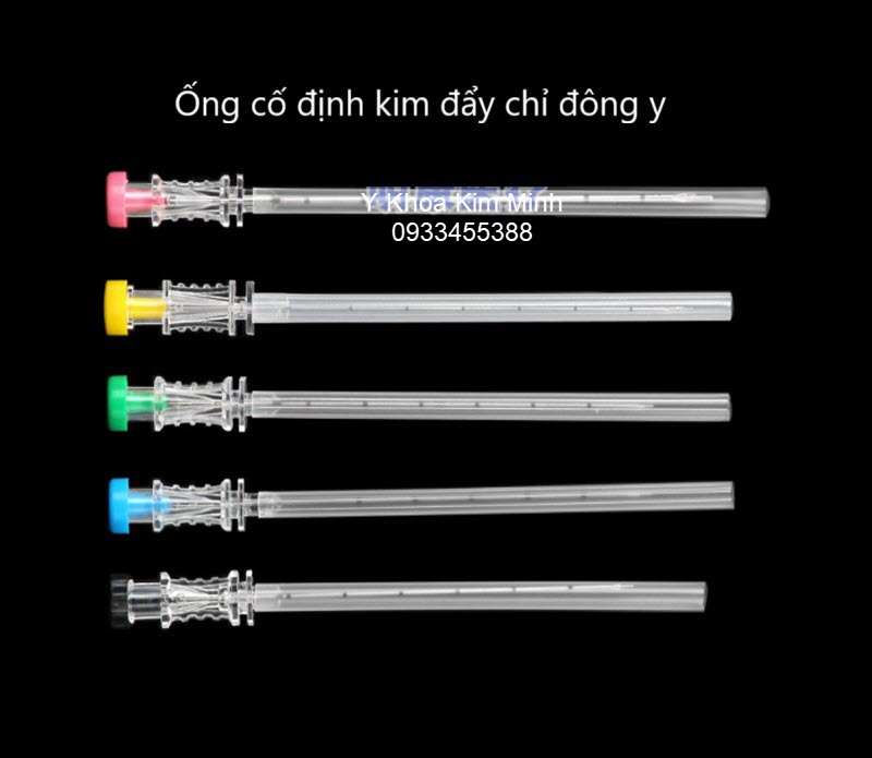 Ống cố định kim đẩy chỉ collagen tự hủy
