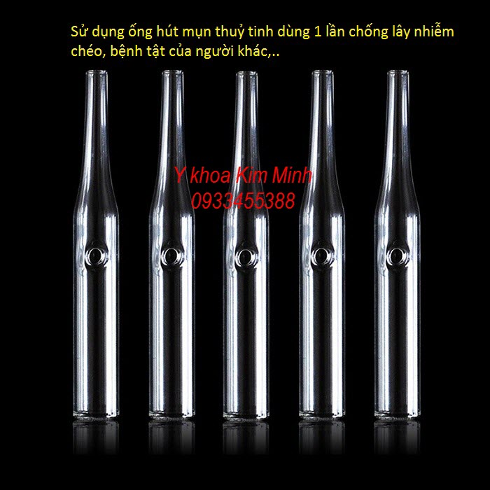 Bán ống hút mụn thuỷ tinh giá rẻ dùng 1 lần tại Tp Hồ Chí Minh - Y khoa Kim Minh