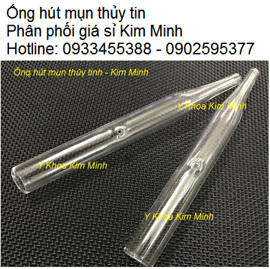 Ống hút nhờn hút mụn da mặt bằng thủy tinh - Y khoa Kim Minh Ống hút nhờn hút mụn thủy tinh bán tại Tp Hồ Chí Minh - Y Khoa Kim Minh 0933455388