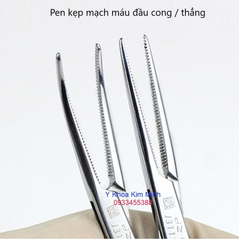 Pen kep mach mau dung trong phau thuat dong mo vet mo