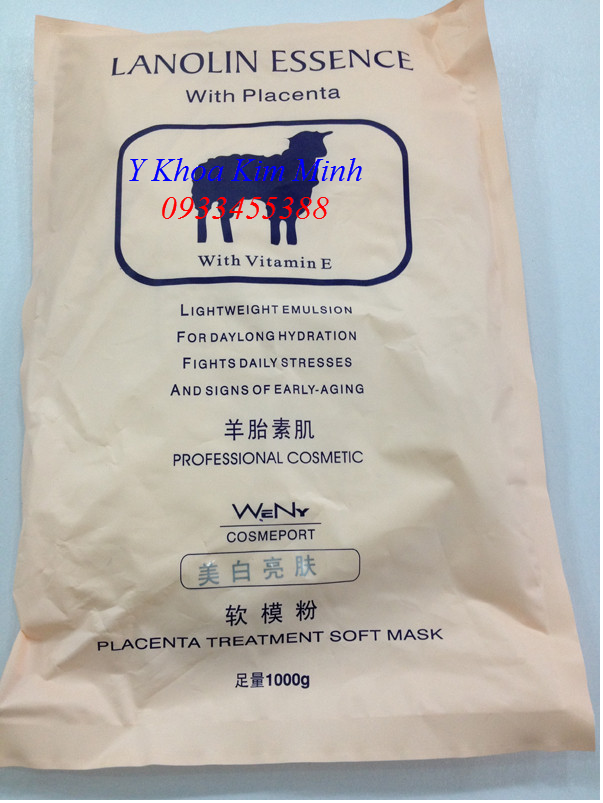 Placenta vitamin E mask powder - Y Khoa Kim Minh 0933455388