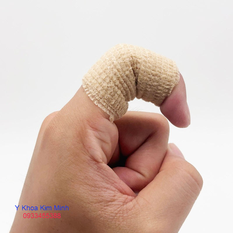 Băng thun cố định cơ khớp gối, ngón tay dùng cho thể thao Plastic Bandage