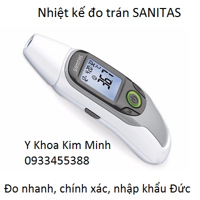 Nhiệt kế đo trán điện tử Sanitas SFT 75 nhập khẩu Đức - Y khoa Kim Minh