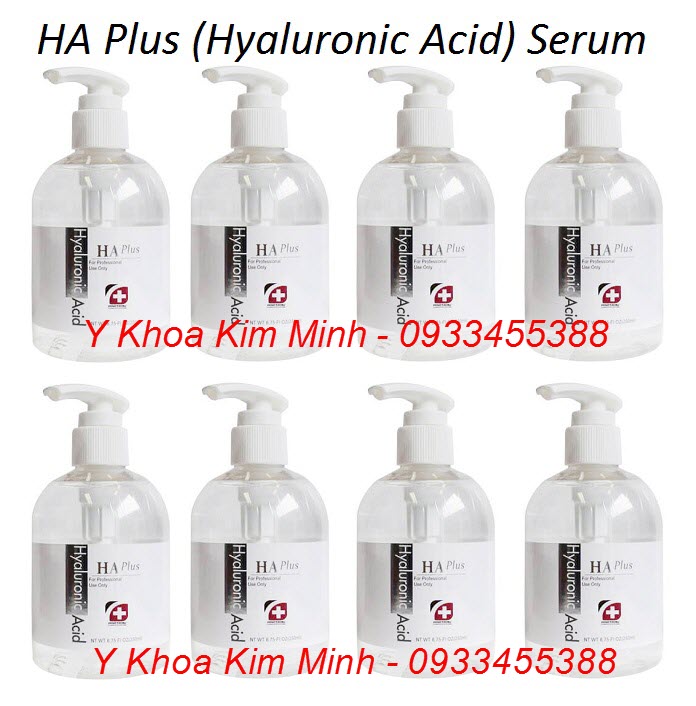 Serum HA Plus 300ml của Hàn Quốc dưỡng mịn da, xoá nhăn dùng cho spa, thẩm mỹ viện