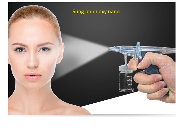 Súng phun oxy nano của máy AquaSkin Smart - Y khoa Kim Minh