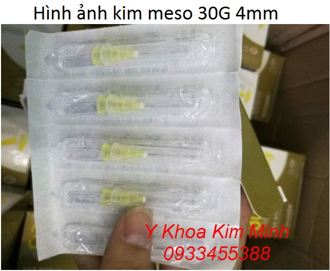 Kim tiêm dưỡng chất dưới da Sungshim 30G 4mm bán tại Tp. HCM - Y khoa Kim Minh