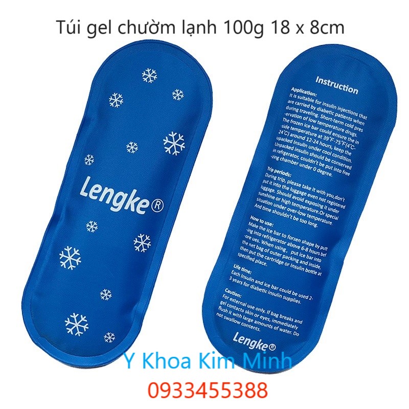 Túi gel chườm lạnh Lengke 18 x 8cm 100g bán giá sỉ ở Y Khoa Kim Minh