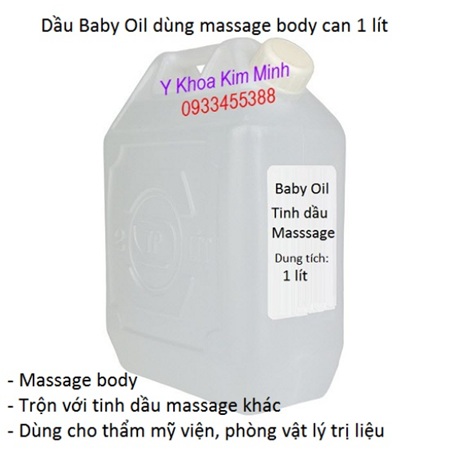 Dầu baby oil masage toàn thân