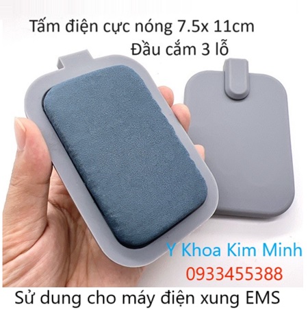 Miếng dán điện cực, tấm điện cực EMS dùng cho máy điện xung