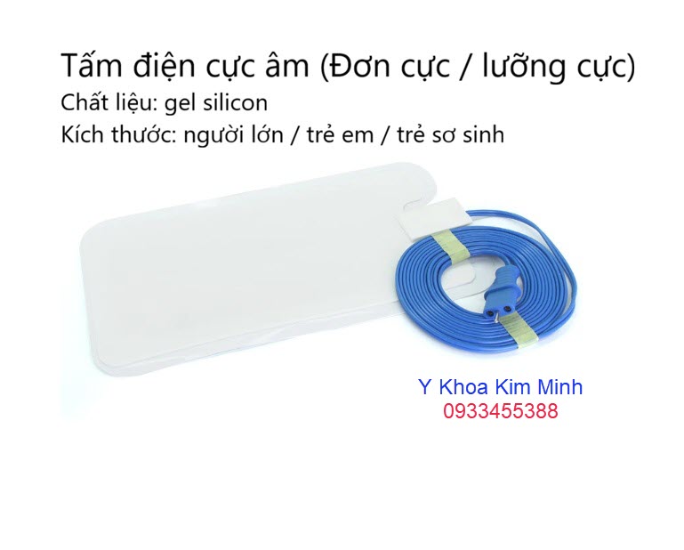 Tấm điện cực âm dùng cho máy cắt đốt cao tần y tế