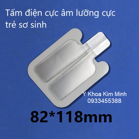 Tấm điện cực âm lưỡng cực của máy cắt đót điện cao tần dùng cho trẻ sơ sinh