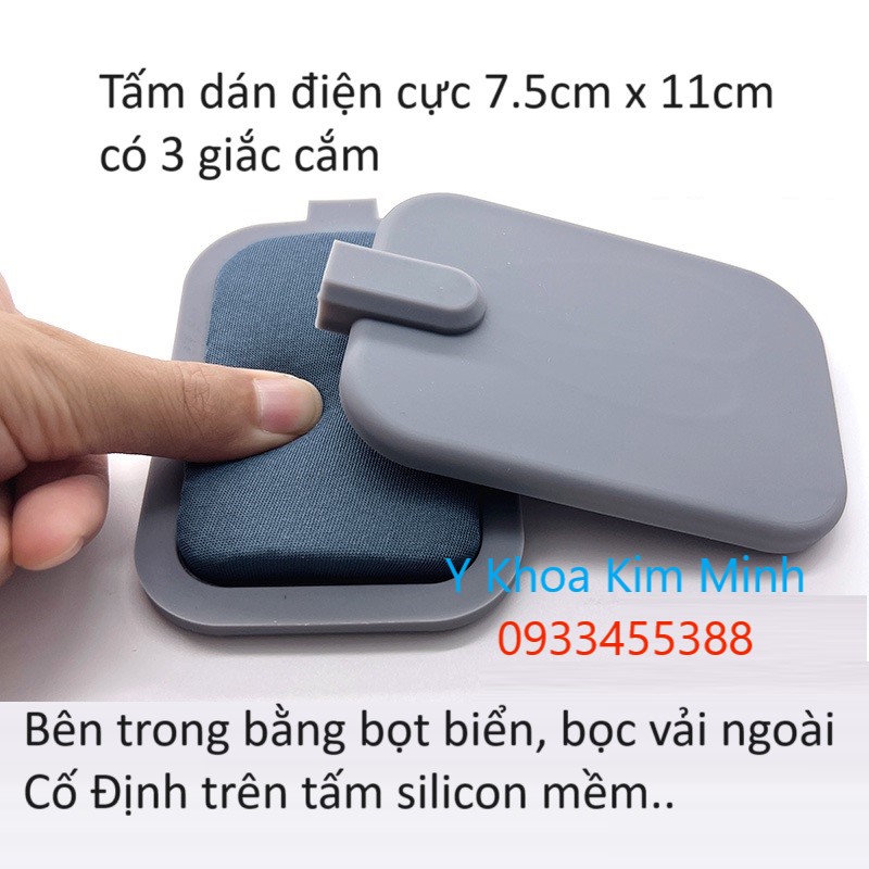 Địa chỉ bán tấm dán điện cực nóng máy trung tần, máy DDS tại Tp.HCM