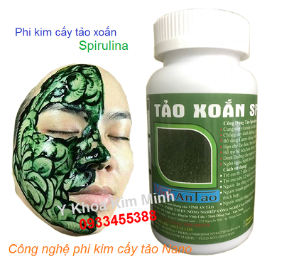 Tao xoan Spirulina Vinh An Lao dang com ban tai tp hochiminh - Y khoa Kim Minh 0933455388