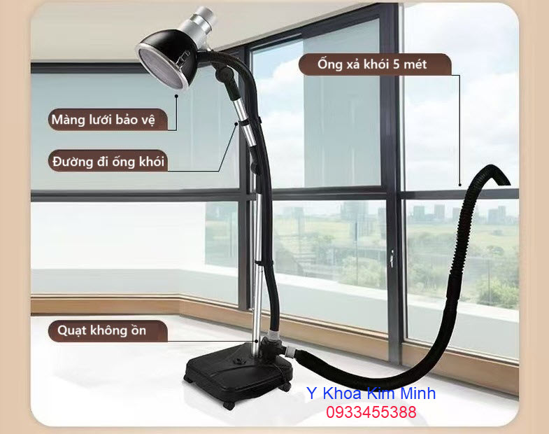 Thiết bị giá lắp đặt nhang ngải cứu hỗ trợ điều trị cơ xương khớp