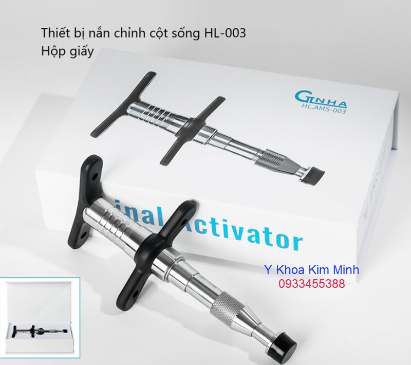 Thiết bị nắn chỉnh xương khớp cột sống cầm tay HL-003 hộp giấy