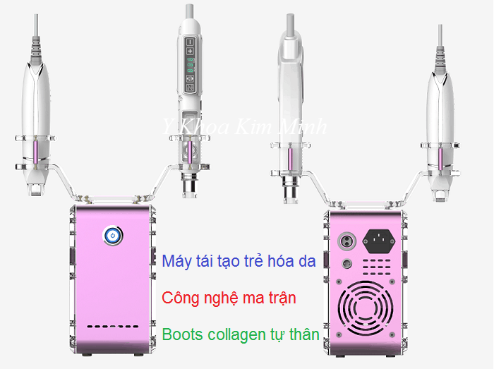 Thiết bị thẩm mỹ tái tạo trẻ hóa da KM-921 - Y khoa Kim Minh Thiêt bị thẩm mỹ, máy tái tạo trẻ hóa da Hàn Quốc KM-921 - Y khoa Kim Minh 0933455388