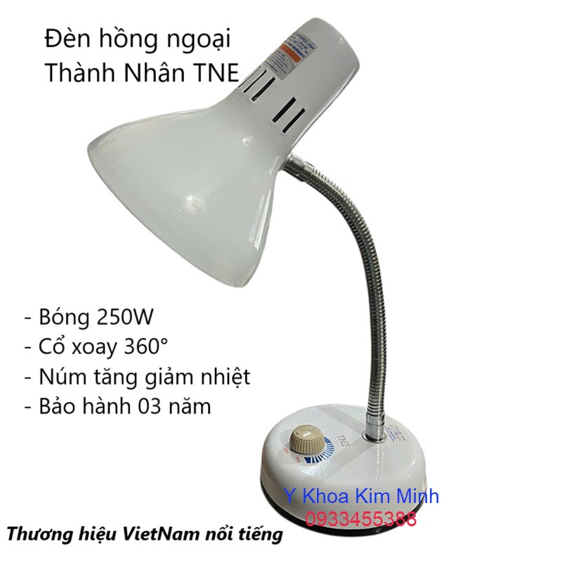 Thông số kỹ thuật đèn hồng ngoại Thành Nhân TNE