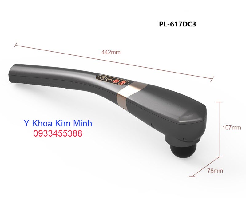 Thông số kỹ thuật máy massage toàn thân 7 đầu PL-616DC3